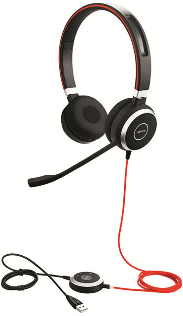 Jabra 6399-829-209 Casca EVOLVE 40 UC cu fir, Binaural, On-Ear, conectare USB & 3.5mm jack, 5706991017021 706487015017