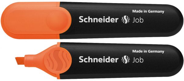 Schneider 2991_O JOB Textmarker ORANGE fluorescent, 4004675015068