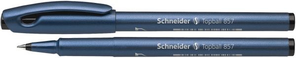 Schneider 294001 Topball 857 Roller cu cerneala 0.6mm NEGRU, 4004675085719 4004675185716