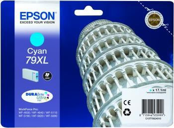 Epson C13T79024010 Cartus original cyan XL pt. WF-5110/5190/5620/5690, 2.000 pag, 8715946535999