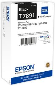 Epson C13T789140 Cartus original negru XXL pt. WF-5110/5190/5620/5690, 4.000 pag, 8715946529233