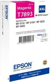 Epson C13T789340 Cartus original magenta XXL pt. WF-5110/5190/5620/5690, 4.000 pag, 8715946529271