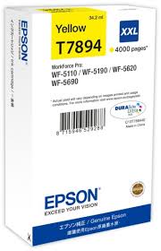 Epson C13T789440 Cartus original yellow XXL pt. WF-5110/5190/5620/5690, 4.000 pag, 8715946529288