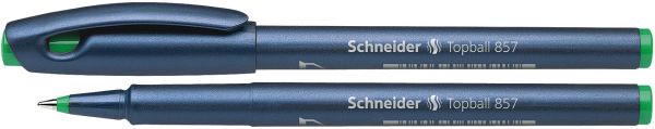 Schneider 294004 Topball 857 Roller cu cerneala 0.6mm VERDE, 4004675085740