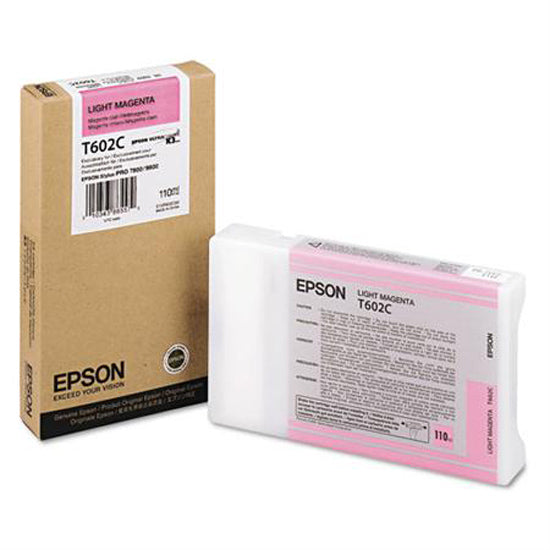 Epson C13T603C00 Cartus cerneala original Light Magenta T603C, standard capacity 220ml, 01034386559