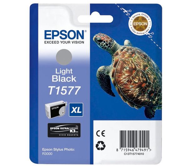 Epson C13T15774010 Cartus original Light Black pt. Stylus Photo, 8715946479491