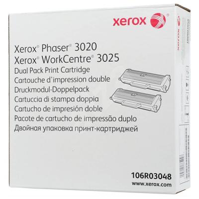 Xerox 106R03048 Set 2 cartuse toner negru ORIGINAL Standard Capacity, 2x1500 pag, 095205864946