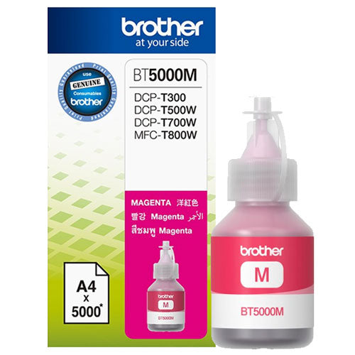 Brother BT5000M BT-5000M Flacon cerneala magenta pt. DCP-T300, DCP-T500W, DCP-T700W, DCP-T310, 4977766748773