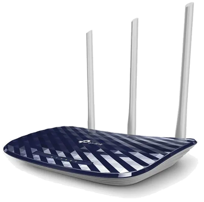 TP-Link ARCHER C20 Archer C20 Router Wireless AC750 Dual-band, 300/433Mbps, 4 porturi 10/100 Mbps, 6935364091606