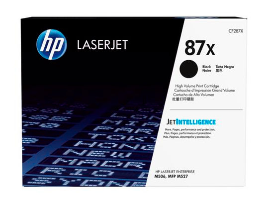 HP CF287X Cartus toner negru No.87X HC, 18.000 pag, 889296182900 889296531623