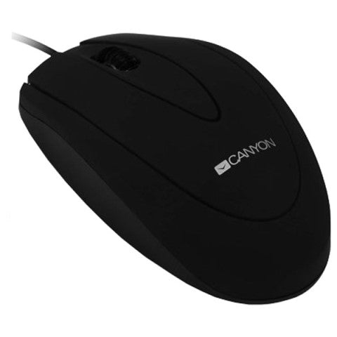 Canyon CNE-CMS10B Mouse Optic cu fir 1000dpi, 3 butoane, USB, Black, 8717371861131 8717371863999 5291485006778