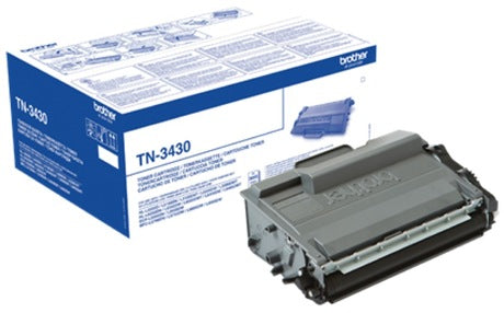 Brother TN3430 TN-3430 Toner negru ptr HLL5000D, L5100DN, L5200DW, L6300DW, L6400DW, 4977766755641