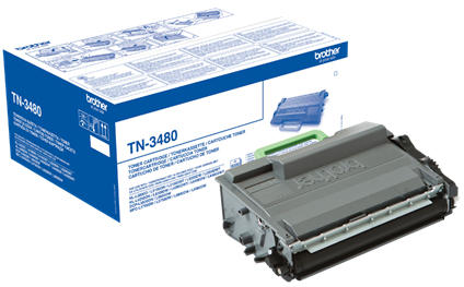 Brother TN3480 TN-3480 Toner negru HC pentru HLL5000D, L5100DN, L5200DW, L6250DN, 8000 pg, 4977766755658