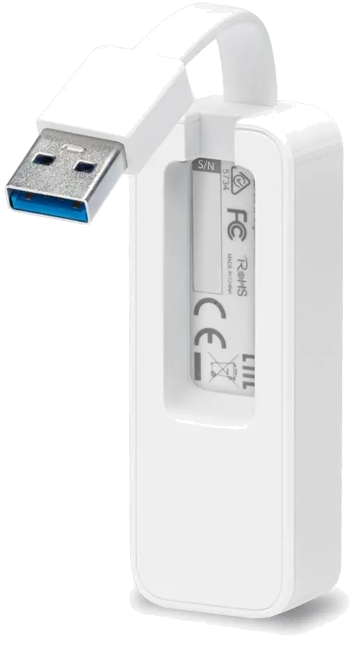 TP-Link UE300 Adaptor retea extern USB-A 3.0 port RJ-45 1000 Mbps garantie 24 luni, 6935364091743