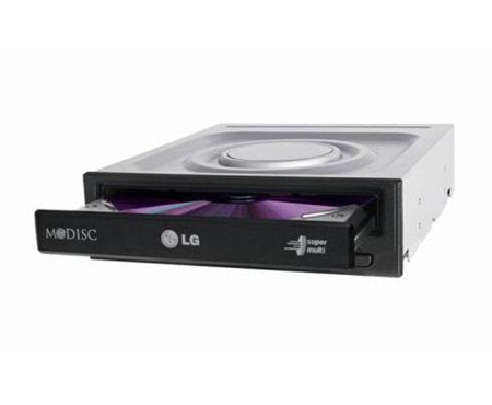 LG GH24NSD5 DVDRW 24X SATA BULK BLACK GH24NSD5, Max Speed: DVD 24x DVD+/-R Write 8x DVD+/-R, 8809484671513