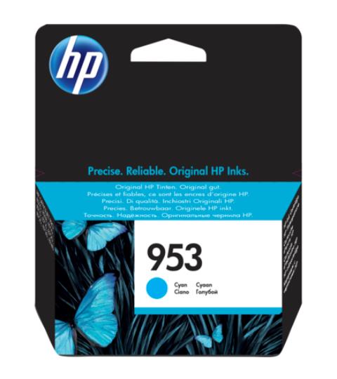 HP F6U12AE No. 953 Cartus inkjet cyan standard ORIGINAL, 630 pag, 725184103988 725184103971 725184103995