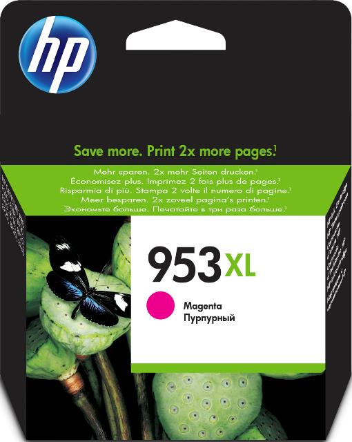 HP F6U17AE No.953XL Cartus inkjet magenta high capacity ORIGINAL, 1.45k, 725184104121