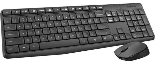 Logitech 920-007931 MK235 Wireless Desktop, Tastatura + Mouse wireless, USB, 5099206063976