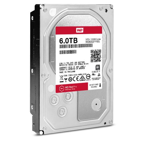 Western Digital WD6003FFBX Red Pro HDD NAS 3.5", 6TB SATA3, 7200rpm, 256MB, NASware 3.0, 718037845647 WD6003FFBX-68MU3N0