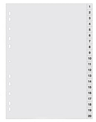 OPTIMA OP-420 ZA Index plastic A4 numeric 1-20, 4021627002204