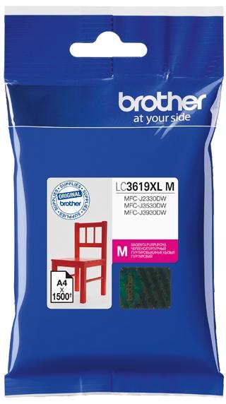 Brother LC3619XLM LC-3619XLM Cartus magenta original HC pentru MFC-J2330/J3530/J3930, 1500 pag, 4977766767699