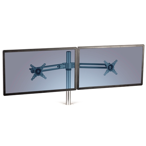 Fellowes 8042901 Lotus Dual Monitor Arm Kit brat de sustinere 2 monitoare, 50043859723800