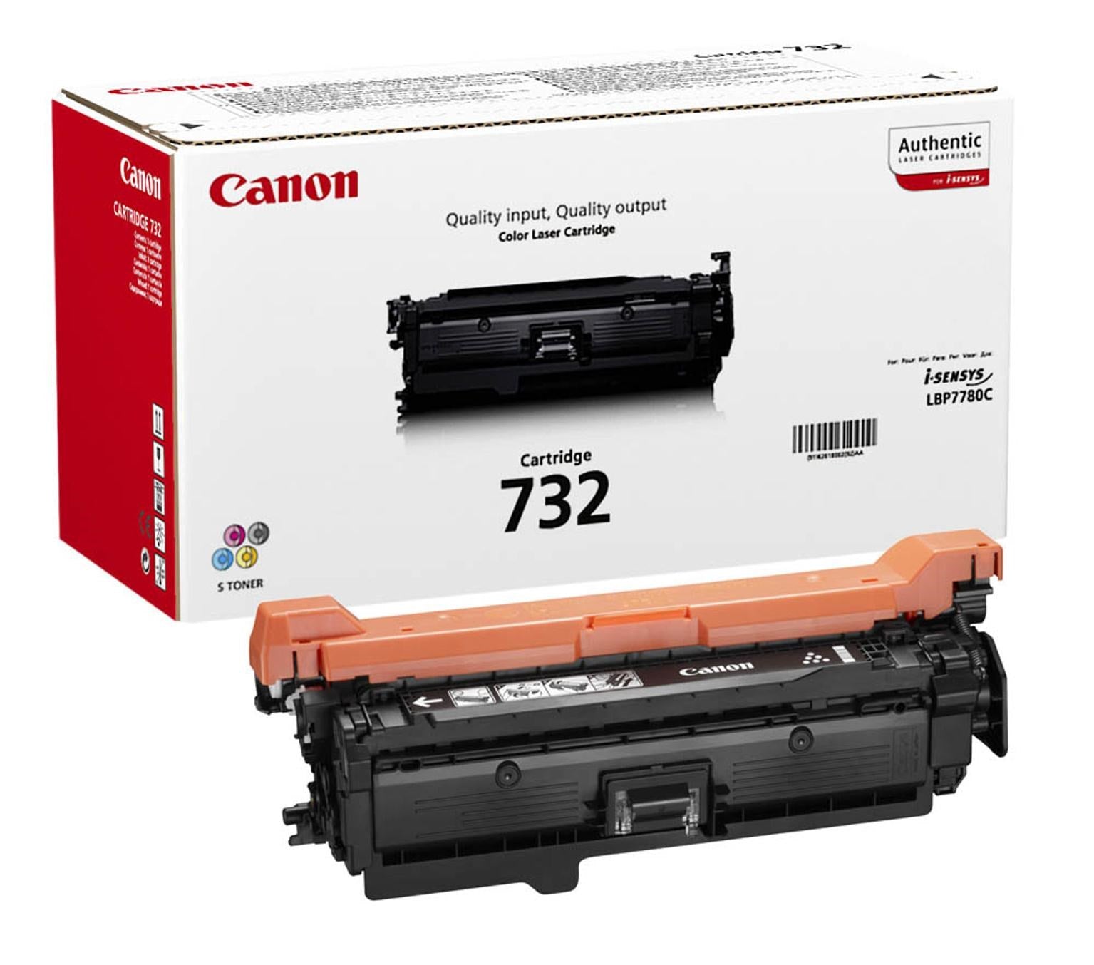 Canon 6263B002 CRG-732BK Cartus toner original negru, pentru LBP7780C, 6100 pag.