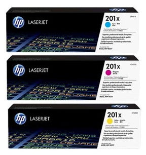 HP CF253XM Set 3 cartuse toner No.201X color (C/M/Y), 3x2.3k, 190780321362