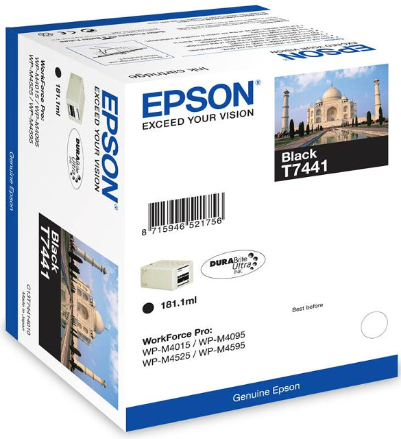 Epson C13T74414010 13T74414010 Cartus original Black pt M4015, M4095, M4525, M4595, 10.000 pag, 8715946521756