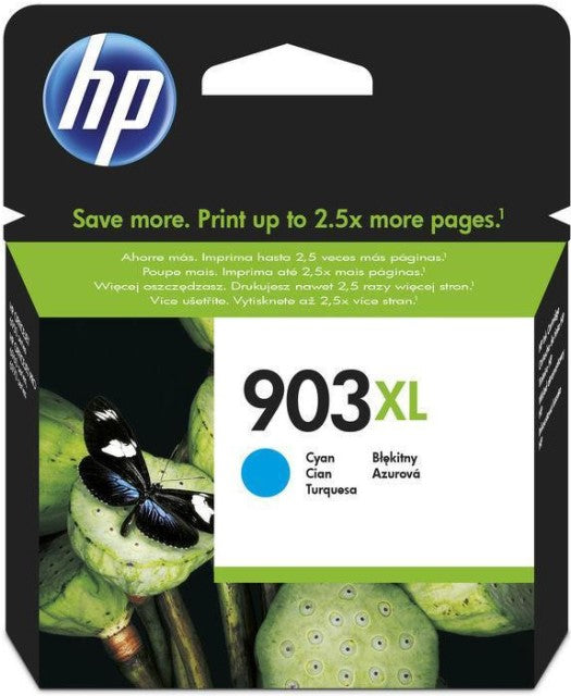 HP T6M03AE No. 903XL Cartus inkjet high capacity cyan ORIGINAL, 750pag, 889894728913 889894728906