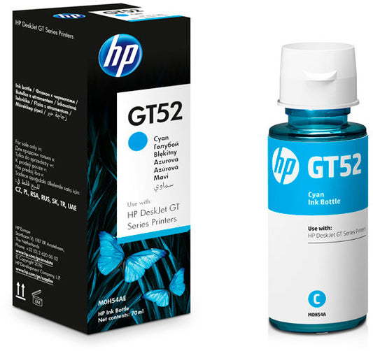 HP M0H54AE Flacon cerneala No.GT52 cyan, 8k, 190780132517