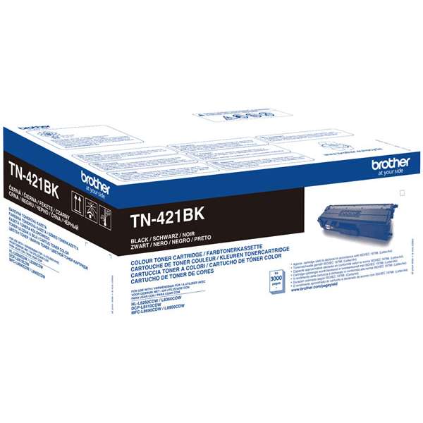 Brother TN421BK TN-421BK Toner original negru pentru Brother, 4977766771535