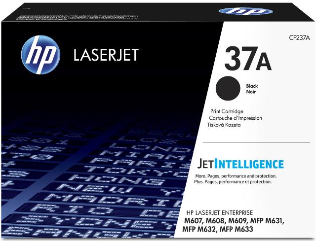 HP CF237A Cartus toner No.37A negru, ORIGINAL, 11k, 889899204207