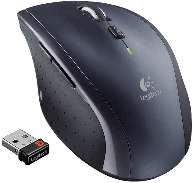 Logitech 910-006034 M705 Marathon Wireless Mouse, Laser 1000dpi, USB, Black, 5099206023901 5099206093065