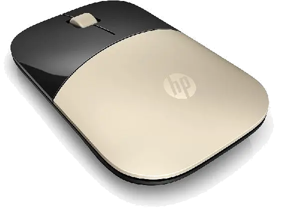 HP X7Q43AA Mouse wireless HP Z3700, gold, 190780030554