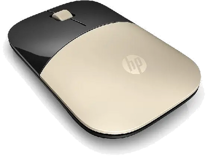 HP X7Q43AA Mouse wireless HP Z3700, gold, 190780030554