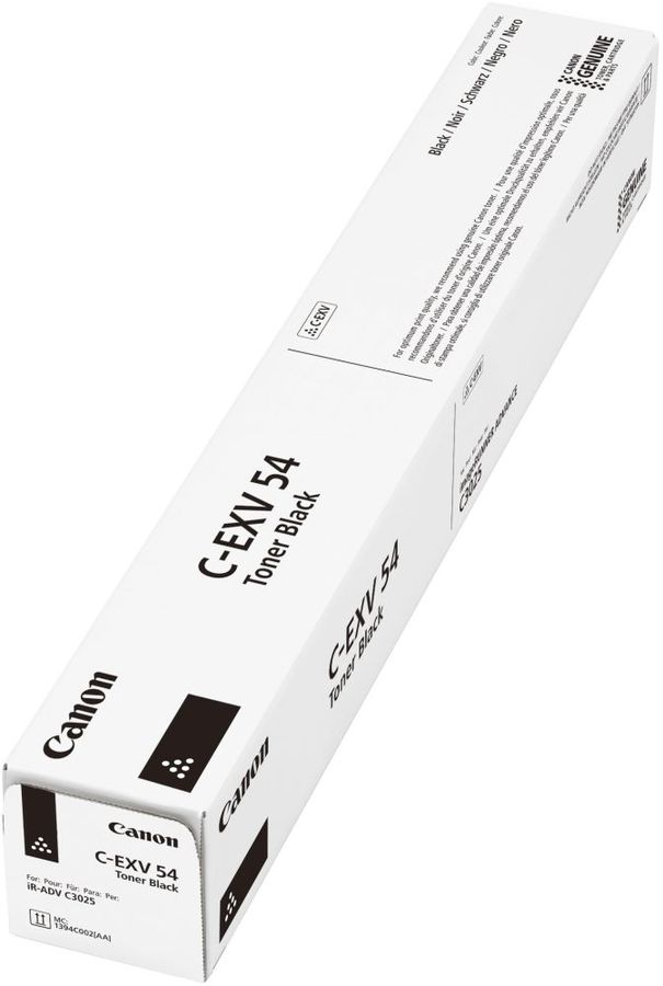 Canon 1394C002 C-EXV54BK Toner negru pt. IR C3025, C3025i, 15.500 pag, 4549292080452