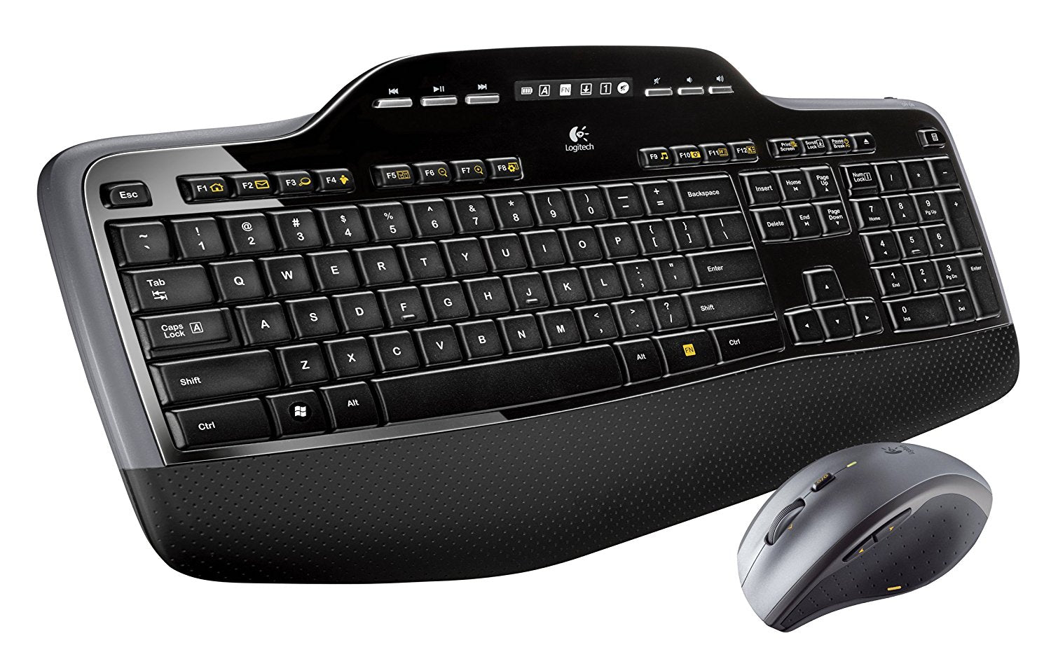 Logitech 920-002440 MK710 Wireless Desktop, Tastatura + Mouse wireless, USB, 5099206021143