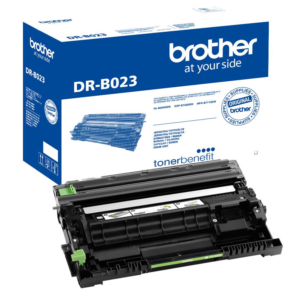 Brother DRB023 DR-B023 Drum unit(cilindru) original pt. Brother HL-B2080DW, 12000 pagini, 4977766779647