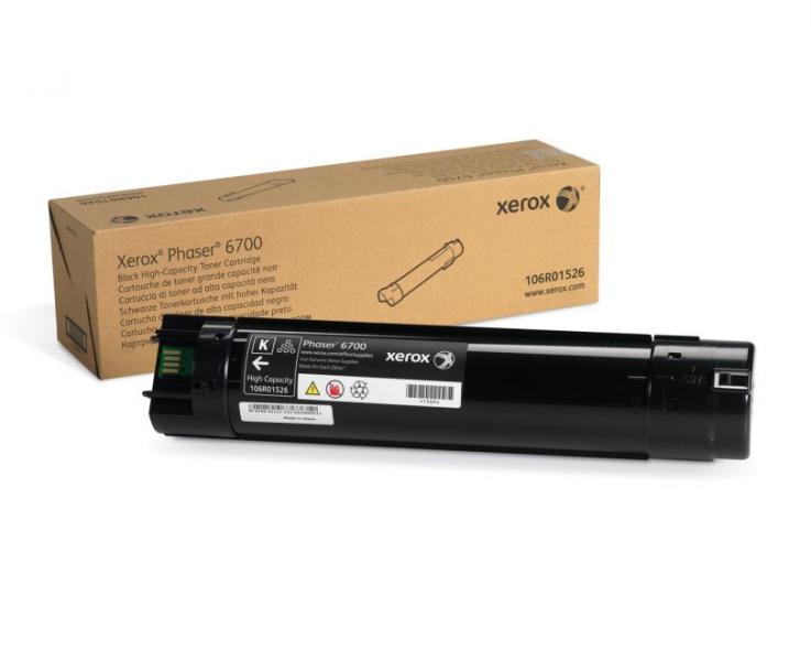 Xerox 106R01526 Cartus toner black ORIGINAL High Capacity pentru Xerox Phaser 6700, 095205763409