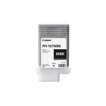 Canon 6704B001 PFI-107MB Cartus cerneala pe baza de pigment, Matte Black, 130ml, 013803155396 4960999910932