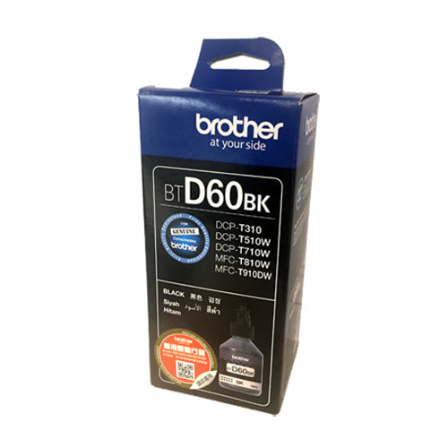 Brother BTD60BK BT-D60BK Flacon cerneala black pentru DCP-T310/DCP-T510W/DCP-T710W, MFC-T910DW, 4977766786331