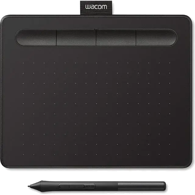 Wacom CTL-4100K-N Tableta grafica Wacom Intuos S Black, 4949268621335