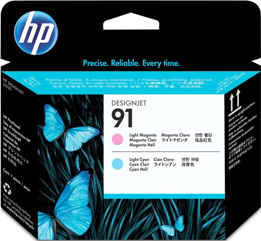 HP C9462A No.91 Cap de printare light magenta & light cyan, 882780987166