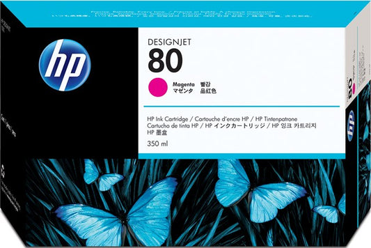 HP C4847A No.80 Cartus cerneala magenta ORIGINAL, 350ml, 088698629178