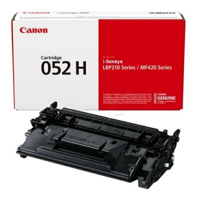 Canon 2200C002 CRG-052H Cartus toner original negru pentru i-SENSYS MF421dw/MF426dw, 9200 pag, 4549292089424 4549292089448