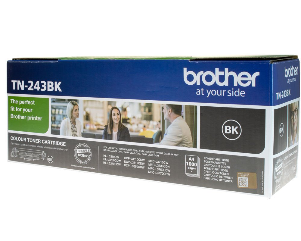 Brother TN-243BK TN-243BK Toner original negru pt. HL-L3210CW, HL-L3270CDW, MFC-L3770CDW, 1000 pg, 4977766787451