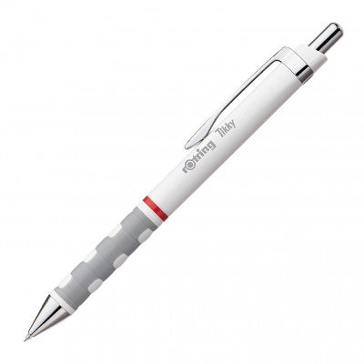 Rotring RO1904718 TIKKY 3 pix cu mecanism si mina tip parker, corp plastic ALB, 3501170770894