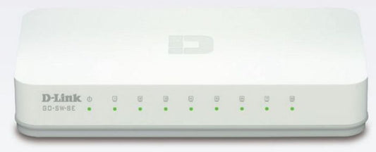 D-LINK GO-SW-8E Switch 8 porturi 10/100Mbps, carcasa plastic