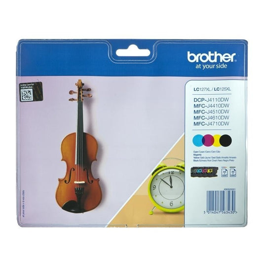 Brother LC127XLVALBP LC127XL Set cartuse originale LC127XLBK+125XL (C+M+Y) pentru MFC-J4410, 5014047563430